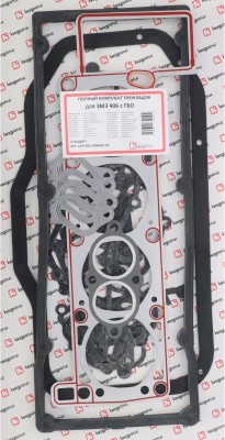 Набор прокладок двигателя для а/м ГАЗ 406 дв. (полный) с ГБО Стандарт "КВАДРАТИС KVP-406-3906022-06 KVADRATIS