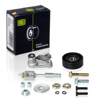 Натяжитель ремня ВАЗ-1118,2190 генератора с роликом комплект TRIALLI CM 0118 TRIALLI