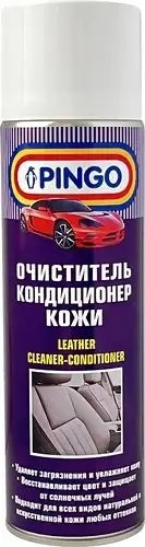 Очиститель кожи с кондиционером 650мл аэрозоль PINGO 850206 PINGO