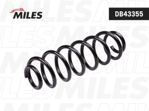 Пружина задней подвески SKODA OCTAVIA (1Z5) 04-, VW GOLF PLUS V 04-, GOLF V 07-, DB43355 MILES