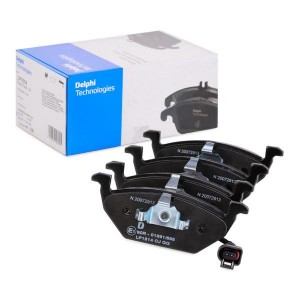 LP1514 колодки дисковые п.\ VWGolf, Skoda Octavia 1.4-1.9SD 99>датч. LP1514 DELPHI