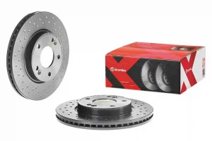 Диск тормозной HYUNDAI Elantra (10-) KIA Ceed (12-) передний (1шт.) BREMBO 09C2491X BREMBO