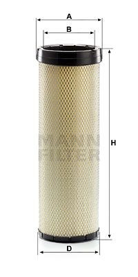 Фильтр воздушный CF1720 Mann-Filter CF1720 MANN FILTER