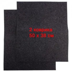 Коврик салона универсальный влаговпитывающий 50х38см 2шт. DOLLEX KSV5038 DOLLEX
