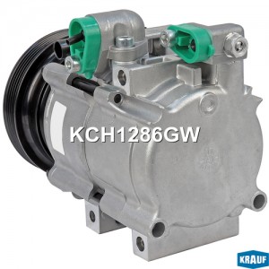 Компрессор HYUNDAI Sonata (98-),Santa Fe (00-) (2.0 i/2.4 i) кондиционера KRAUF KCH1286GW KRAUF