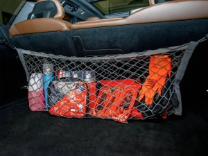 Сетка в багажник для ниш 45х90см для перевозки вещей (2 пласт. крючка) AIRLINE AS-S-02 AIRLINE