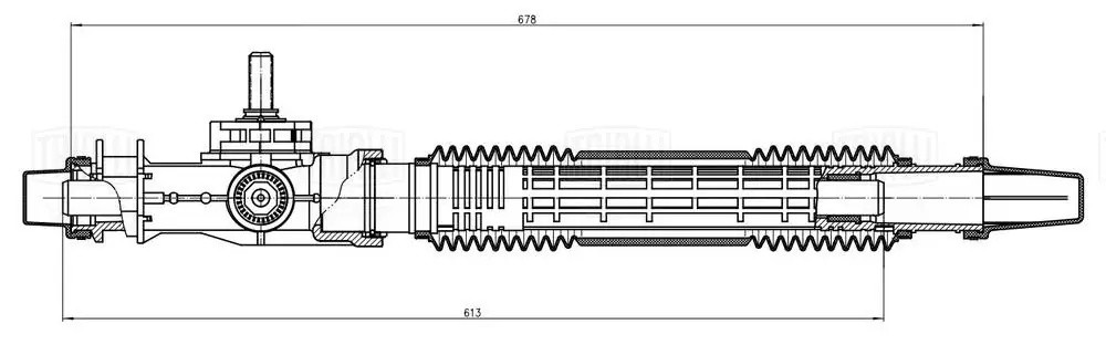 Механизм рулевой ВАЗ-11183 (3,1обор.) TRIALLI CR118 TRIALLI