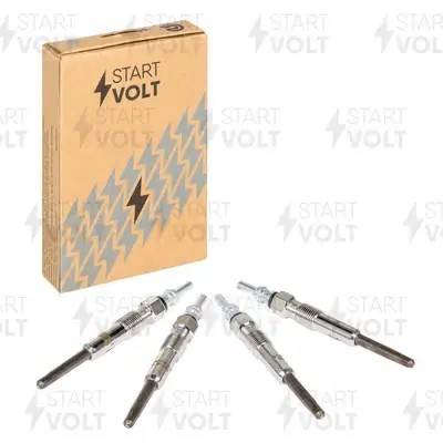Комплект свечей накаливания (4шт) для автомобилей VAG Transporter T5 (09-) 1.9TD GLSP 509 START VOLT