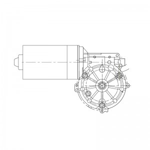 Моторедуктор стеклооч. для а/м Mercedes-Benz C W202 (93-) (4PIN) (перед.) (VWF 1 VWF 1505 START VOLT