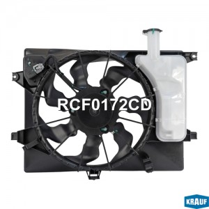 Вентилятор HYUNDAI Elantra (12-14) охлаждения радиатора KRAUF RCF0172CD KRAUF