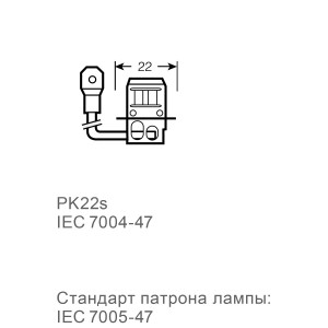 Лампа галогенная Н3 24V 70W "Маяк" Original Pro (PK22s) 04330 MAYAK