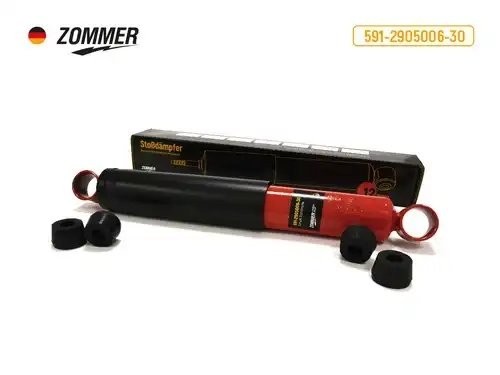 Амортизатор ГАЗ 3307, 53, 66 задний/перед (с втулками) 591-2905006-30 ZOMMER