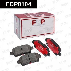FDP0104 колодки дисковые! передние\ Toyota Corolla 1.4/1.6 01-02 FDP0104 FAP