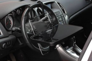 Столик в салон автомобиля многофункциональный на руль 35.5х23.5х2см черный AIRLI ATC-F-02 AIRLINE