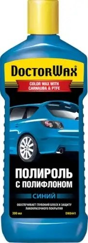Полироль кузова с тефлоном синяя 300мл DOCTOR WAX DW8441 DOCTOR WAX