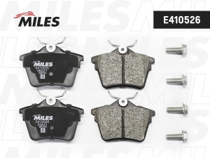 Колодки тормозные задние (Смесь Low-Metallic) CITROEN C5 08-/PEUGEOT 407 04-/607 E410526 MILES