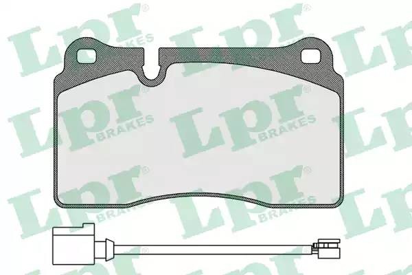 Комплект тормозных колодок 05P1376B 05P1376B LPR