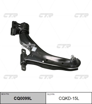 Рычаг подвески CHEVROLET Spark 2010 ~ DAEWOO Matiz 2009 ~ перед.лев. (старый арт CQ0099L CTR