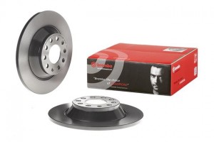 Диск тормозной AUDI A6 (05-) задний (1шт.) BREMBO 08.8843.21 BREMBO