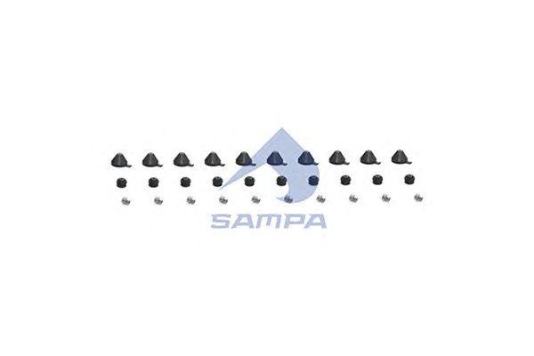 Ремкомплект суппорта KNORR для регулировки (20 заглушек, 10 гайк) SAMPA 095.523 SAMPA