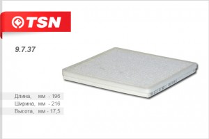 Фильтр салона 9737 TSN