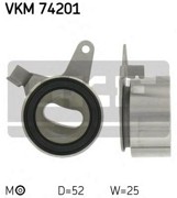 ролик натяжной ремня ГРМ!\ Mazda 323/MX3 1.5-1.8 16V DOHC 89> VKM 74201 SKF