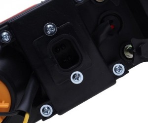 Фара противотуманная SITRAK HOWO T5G с желтым указателем поворота левая MOVELEX 811W253206001MX MOVELEX