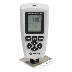 Толщиномер лакокрасочного покрытия 0-2000мкм в кейсе Pro AIRLINE AKAA002 AIRLINE