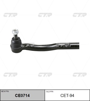 Наконечник рулевой тяги TOYOTA Previa (90-) правый CTR CE0714 CTR
