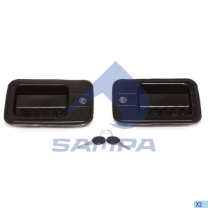 Ручка IVECO двери наружная левая/правая комплект с ключами SAMPA 061499 SAMPA