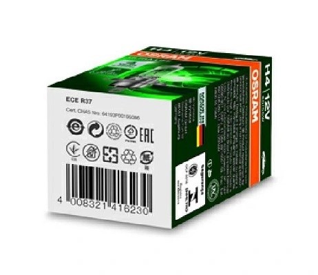 Лампа 12V H4 60/55W P43t Ultra Life OSRAM 64193ULT OSRAM