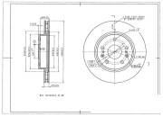 Диск тормозной передний AVANTECH BR0714S AVANTECH