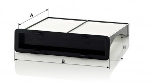 Фильтр салонный CU22004 CU22004 MANN FILTER