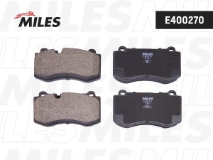 Колодки тормозные передние (без датчика) (Смесь Low-Metallic) (MB W221/W211/C219 E400270 MILES