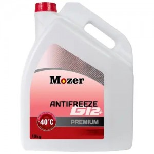 Антифриз красный -40C 10кг G12+ MOZER 4606468 MOZER