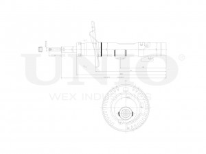 Амортизатор газовый передней подвески SAB-10624 UNIO
