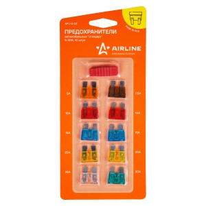 Предохранители "стандарт" (набор 10шт, 5-30А) AFU-S-03 AFU-S-03 AIRLINE