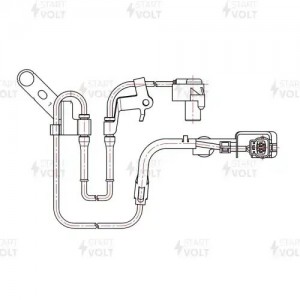 Датчик ABS передний левый VSABS2508 START VOLT
