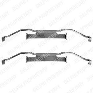 Ремкомплект BMW 3 (E46) колодок тормозных DELPHI LX0153 DELPHI