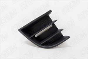 Решетка в бампер нижняя правая Skoda Octavia 2 A5 2008-2013 OEM1322R OEMPARTS