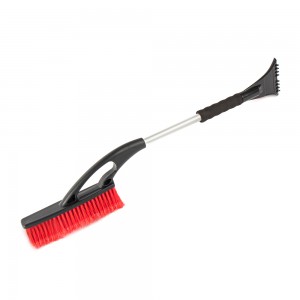 Щетка со скребком 74см черно-красная ARNEZI A0401037 ARNEZI