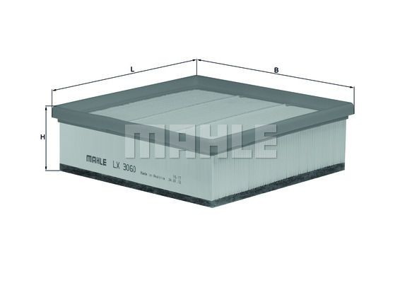 Фильтр воздушный LX1780/3 LX1780/3 MAHLE KNECHT