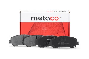 Колодки тормозные передние к-кт 3000192 3000192 METACO