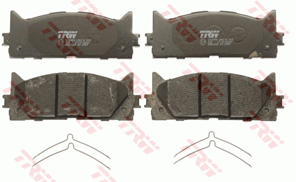 Колодки передние TOYOTA CAMRY (V40, V50) LEXUS ES250-350 GDB3429 GDB3429 TRW