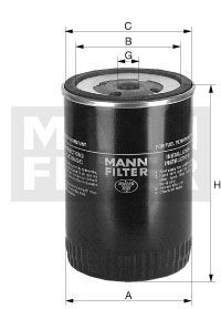 Фильтр топливный WK940/42 WK94042 MANN FILTER