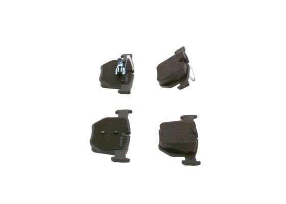 Колодки тормозные BMW 3 (E90,E60) (03-) задние (4шт.) BOSCH 0 986 424 766 BOSCH