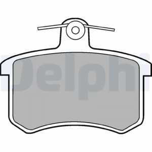 LP451 колодки дисковые з.\ Audi 80/90/100/A4/A6/A8 <98 LP451 DELPHI
