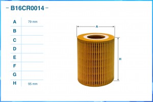 Фильтр масляный элемент B16CR0014 B16CR0014 CWORKS