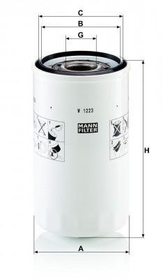 Фильтр масляный W1223 W 1223 MANN FILTER