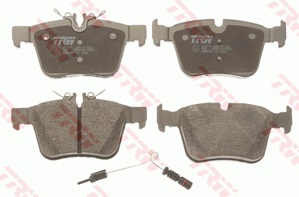 Колодки задние MERCEDES W205 1.8-2.2 12/13- GDB2071 GDB2071 TRW